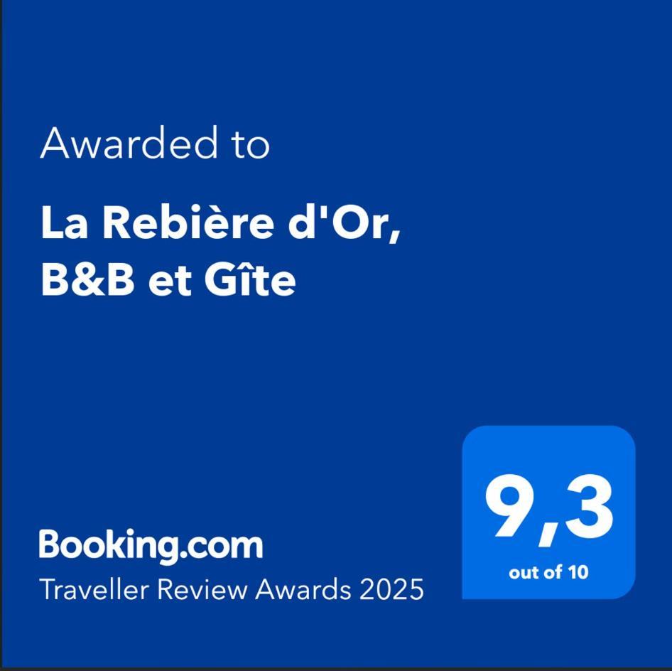 La Rebiere D'Or, B&B Et Gite Mouleydier Bagian luar foto