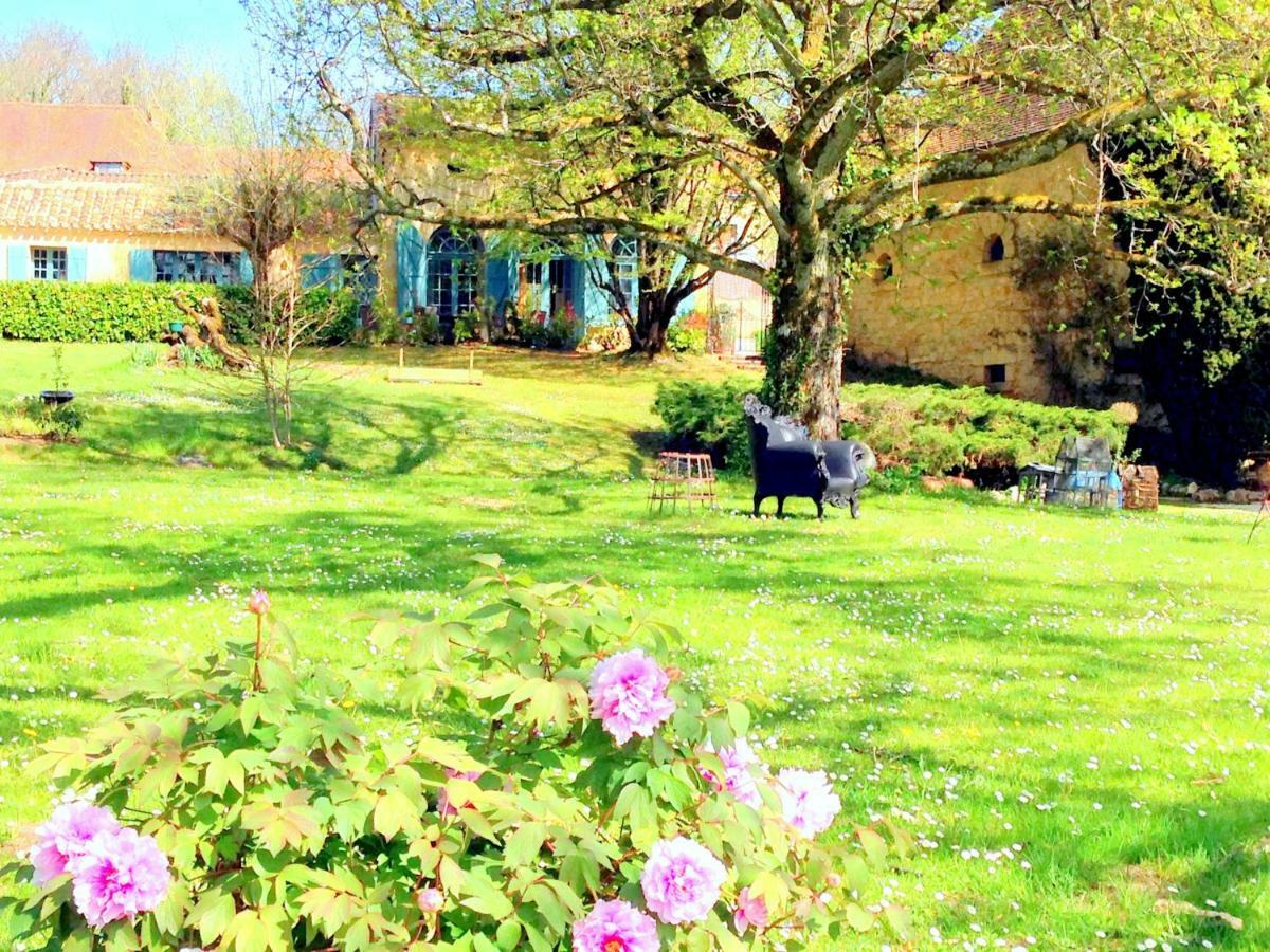 La Rebiere D'Or, B&B Et Gite Mouleydier Bagian luar foto