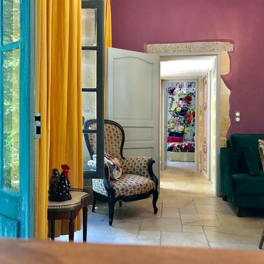 La Rebiere D'Or, B&B Et Gite Mouleydier Bagian luar foto
